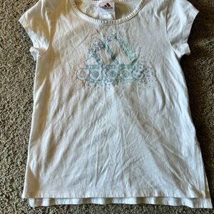 Adidas Kids White T-Shirt